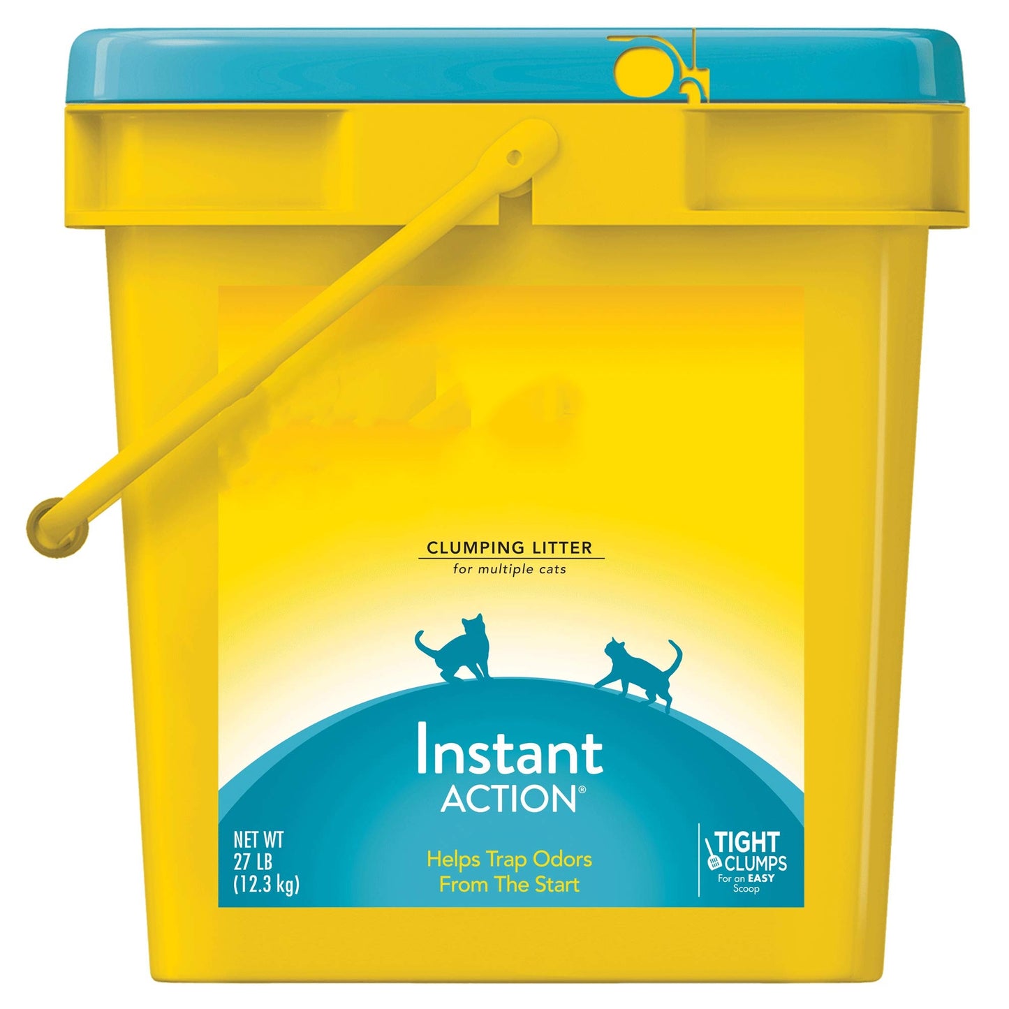 Clumping Cat Litter, Instant Action Multi Cat Litter - 27 lb
