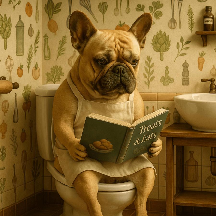 🐶Restroom Rascals: Dog Edition 2026 Wall Calendar