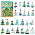 Sea Glass Christmas Tree Advent Calendar