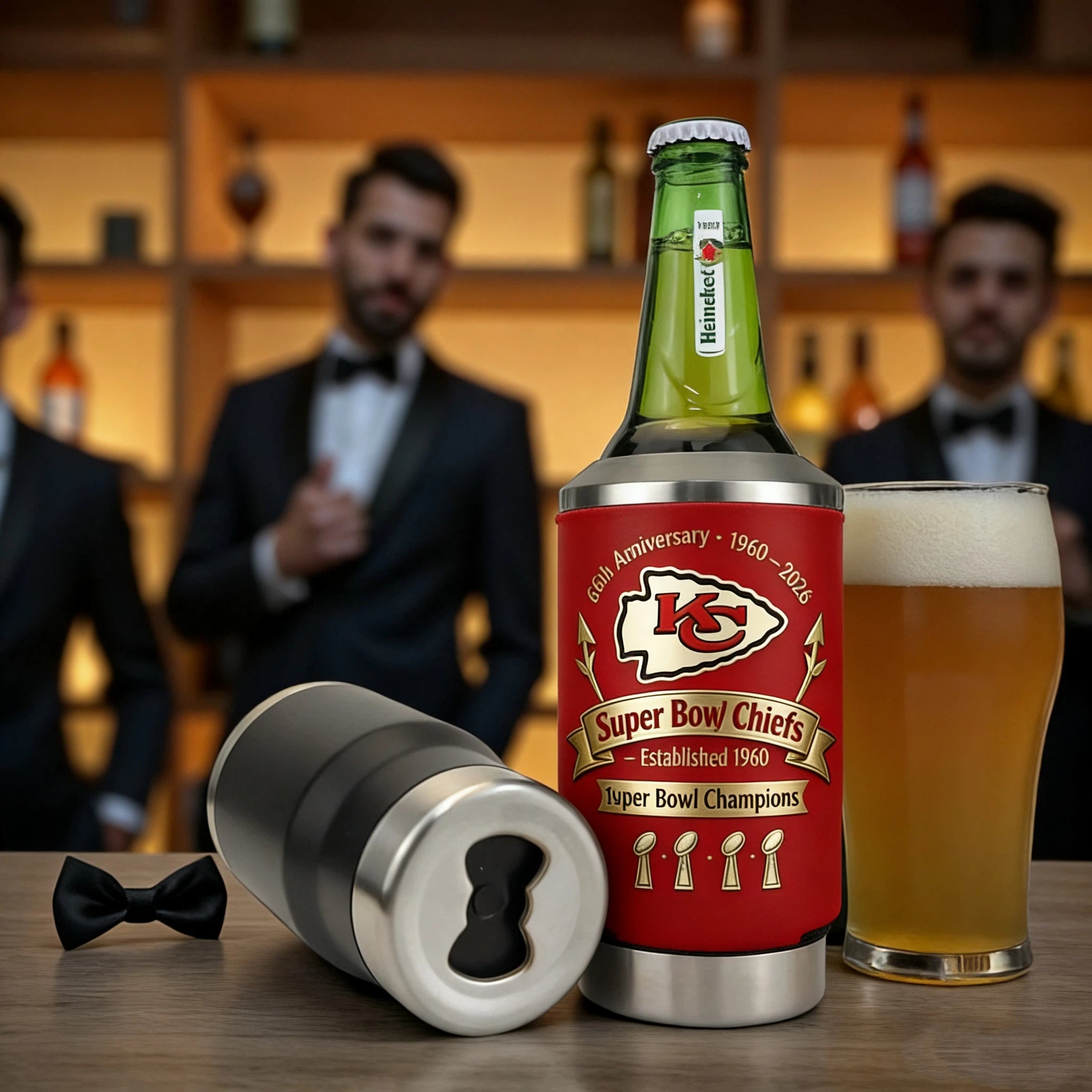 Kansas City Chiefs – 1960–2026 Anniversary Edition Can Cooler