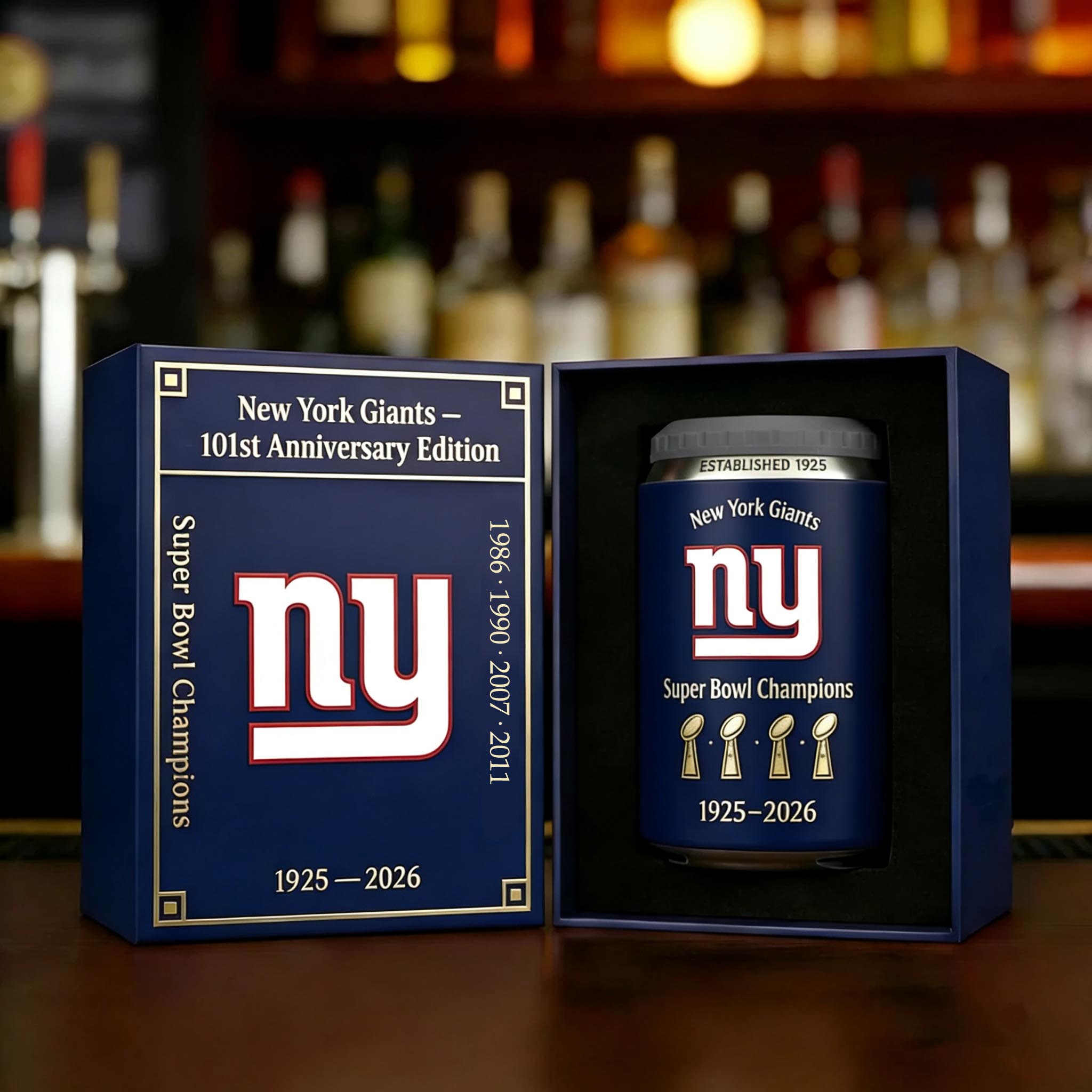 Giants 101st Anniversary Edition Beer Can Cooler