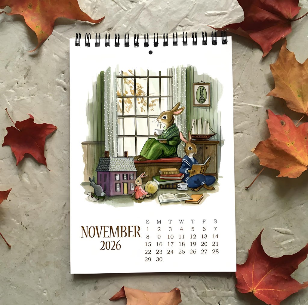 Hector Fox & Friends 2026 Wall Calendar