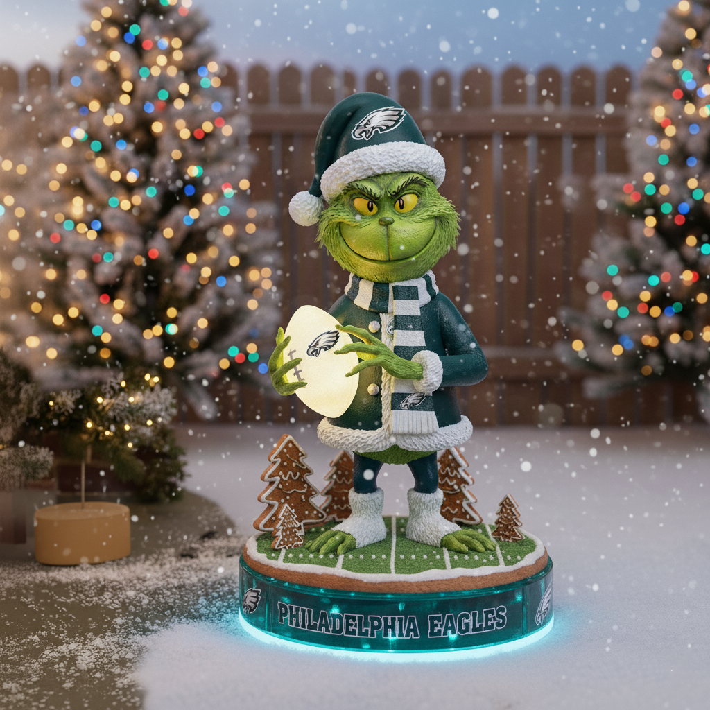 Whoville Holiday Spirit Collectible Grinch Statue