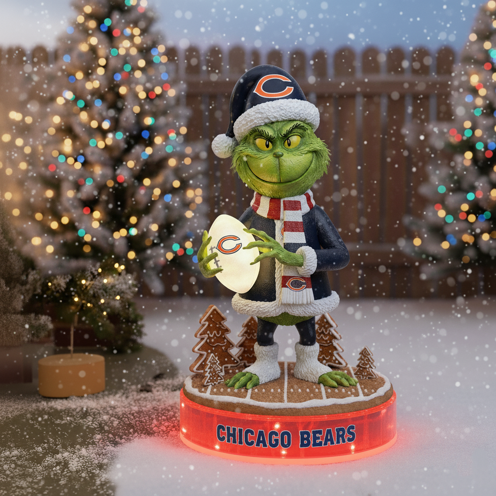 Whoville Holiday Spirit Collectible Grinch Statue