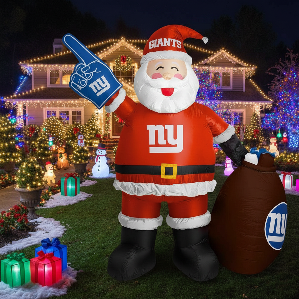 Inflatable Santa Claus - Festive Holiday Lawn Decoration