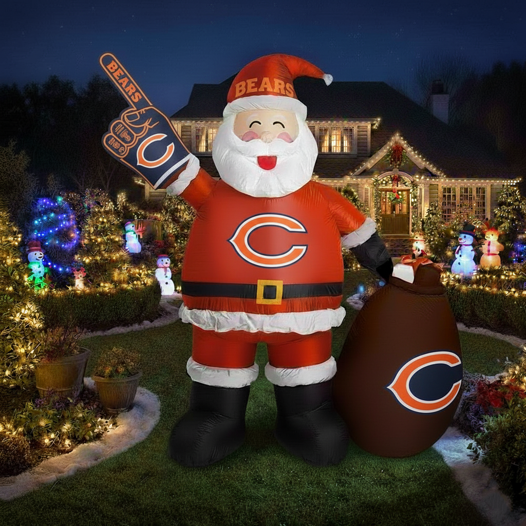 Inflatable Santa Claus - Festive Holiday Lawn Decoration