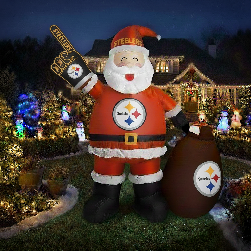 Inflatable Santa Claus - Festive Holiday Lawn Decoration