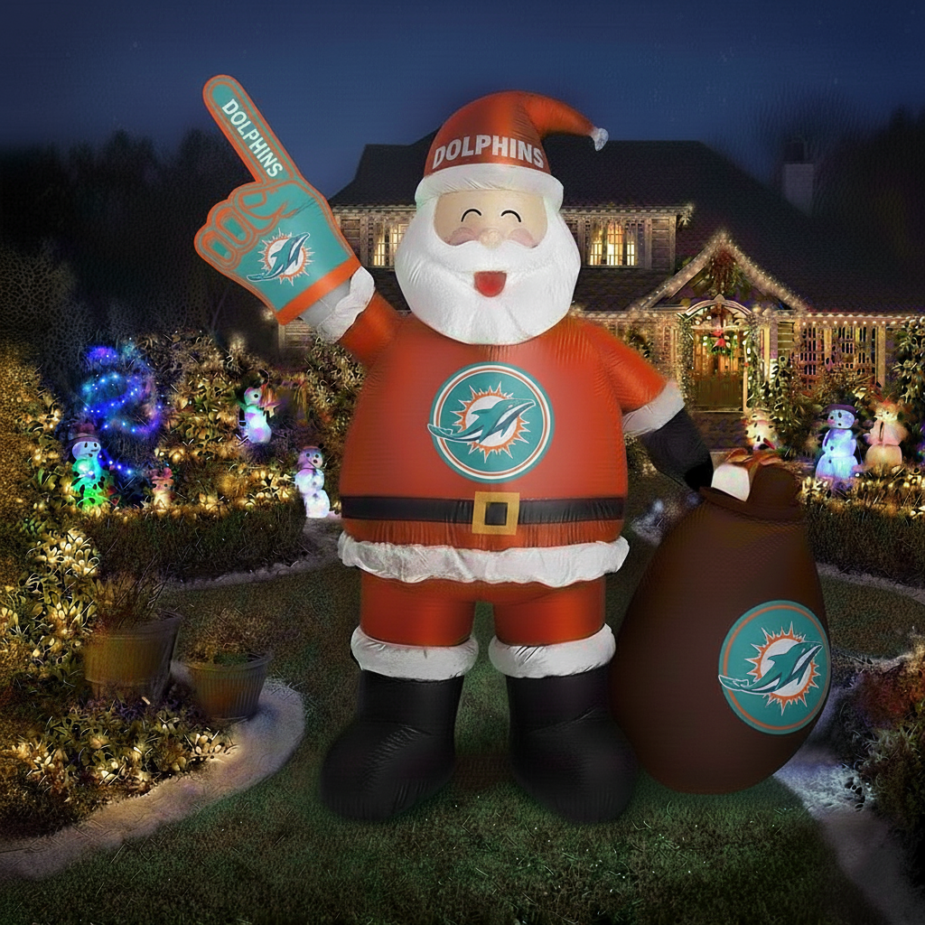Inflatable Santa Claus - Festive Holiday Lawn Decoration