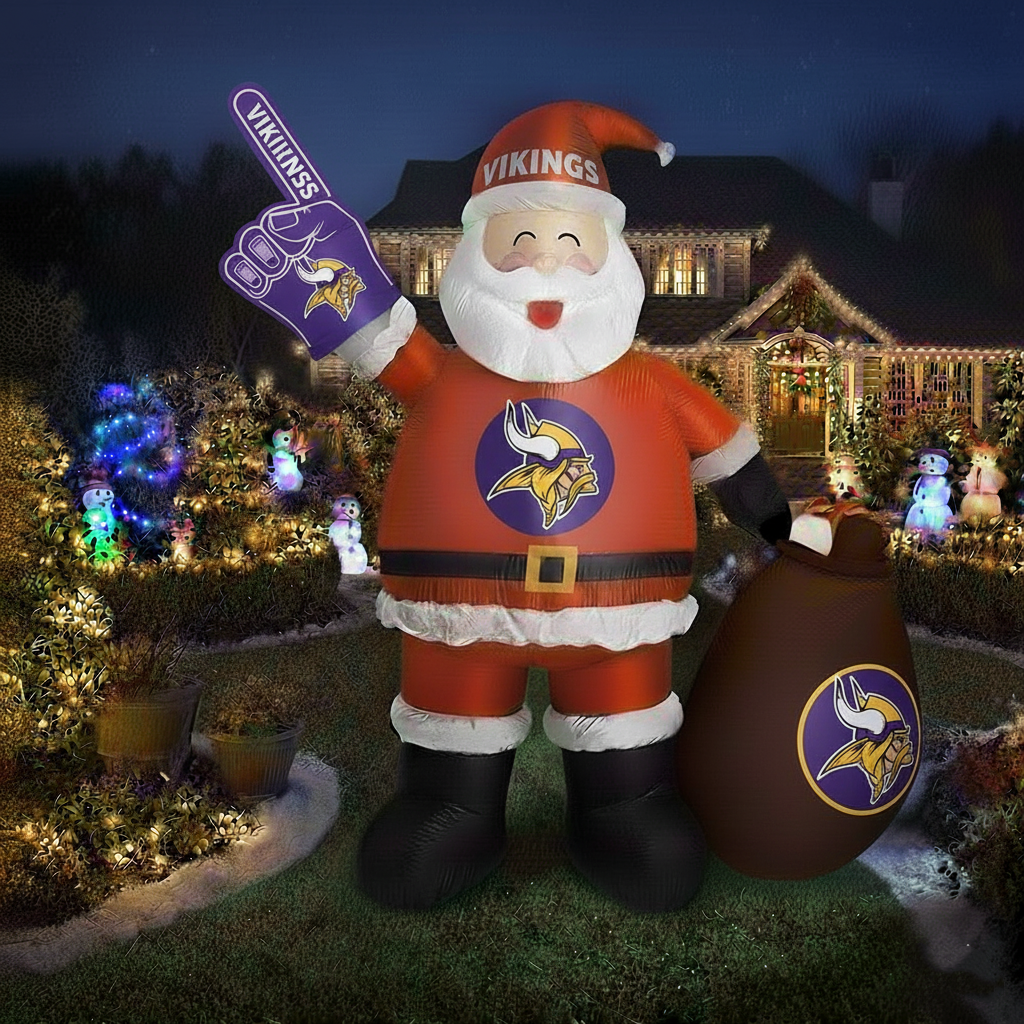 Inflatable Santa Claus - Festive Holiday Lawn Decoration