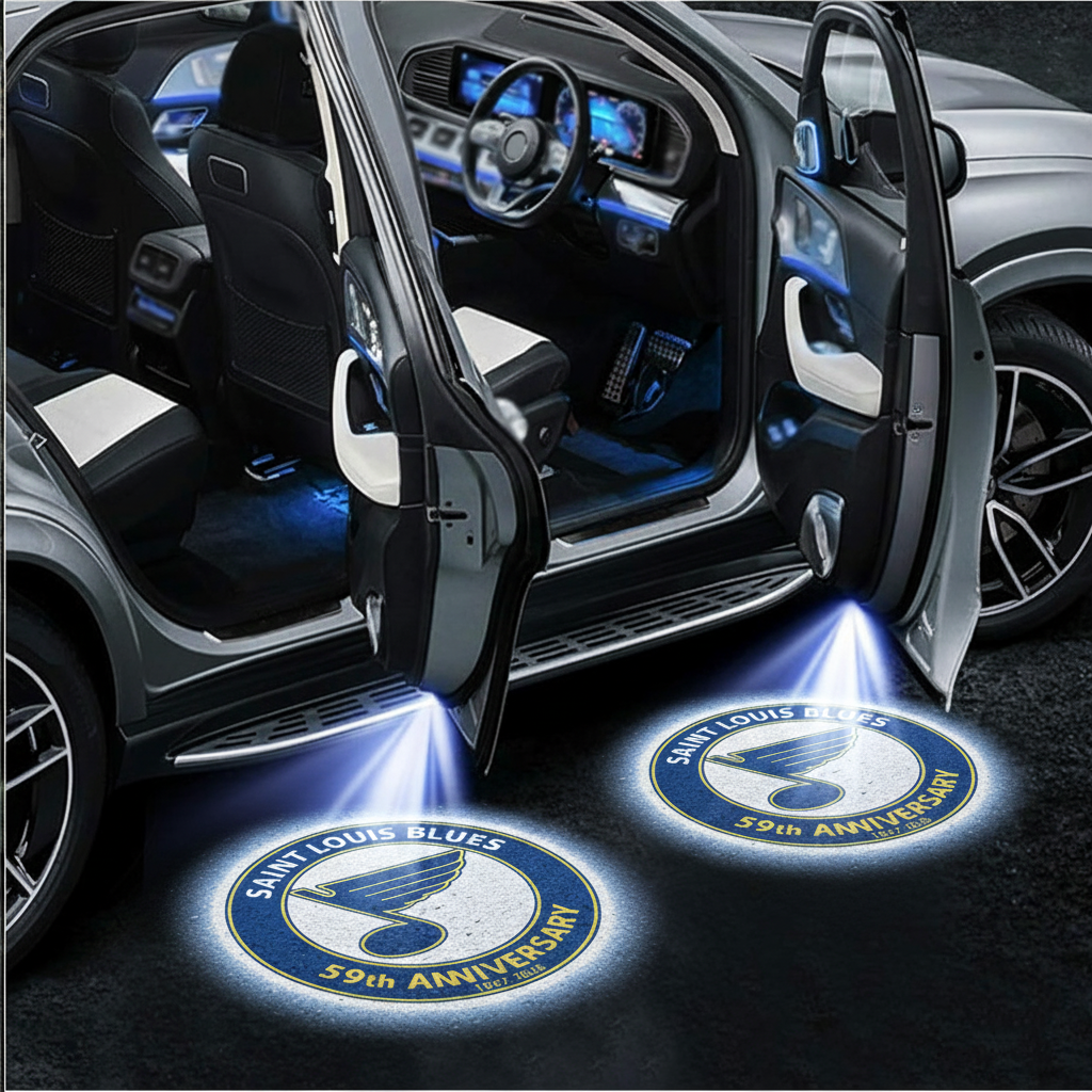 St. Louis Blues 59th Anniversary LED Door Projector Light