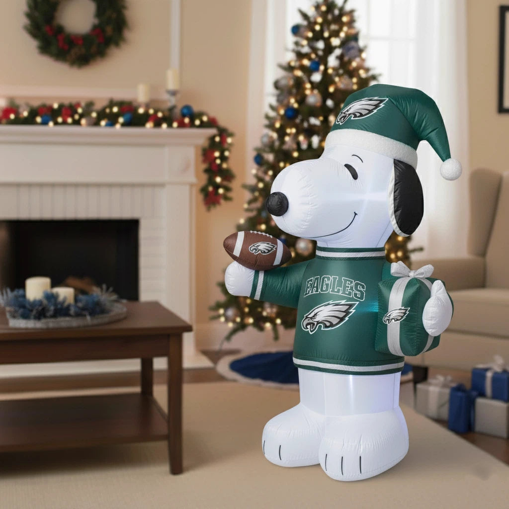🎄 Inflatable Football Team Christmas Snoopy