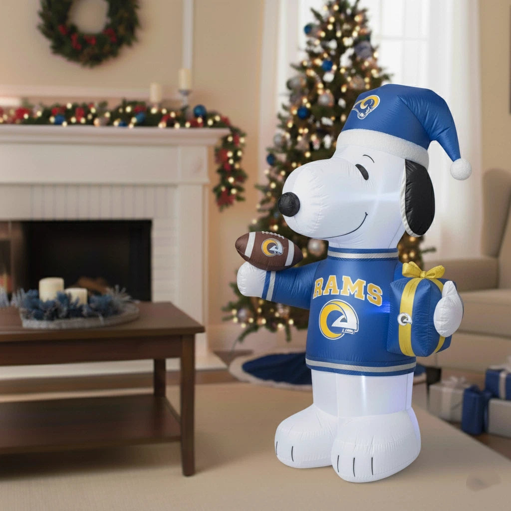 🎄 Inflatable Football Team Christmas Snoopy