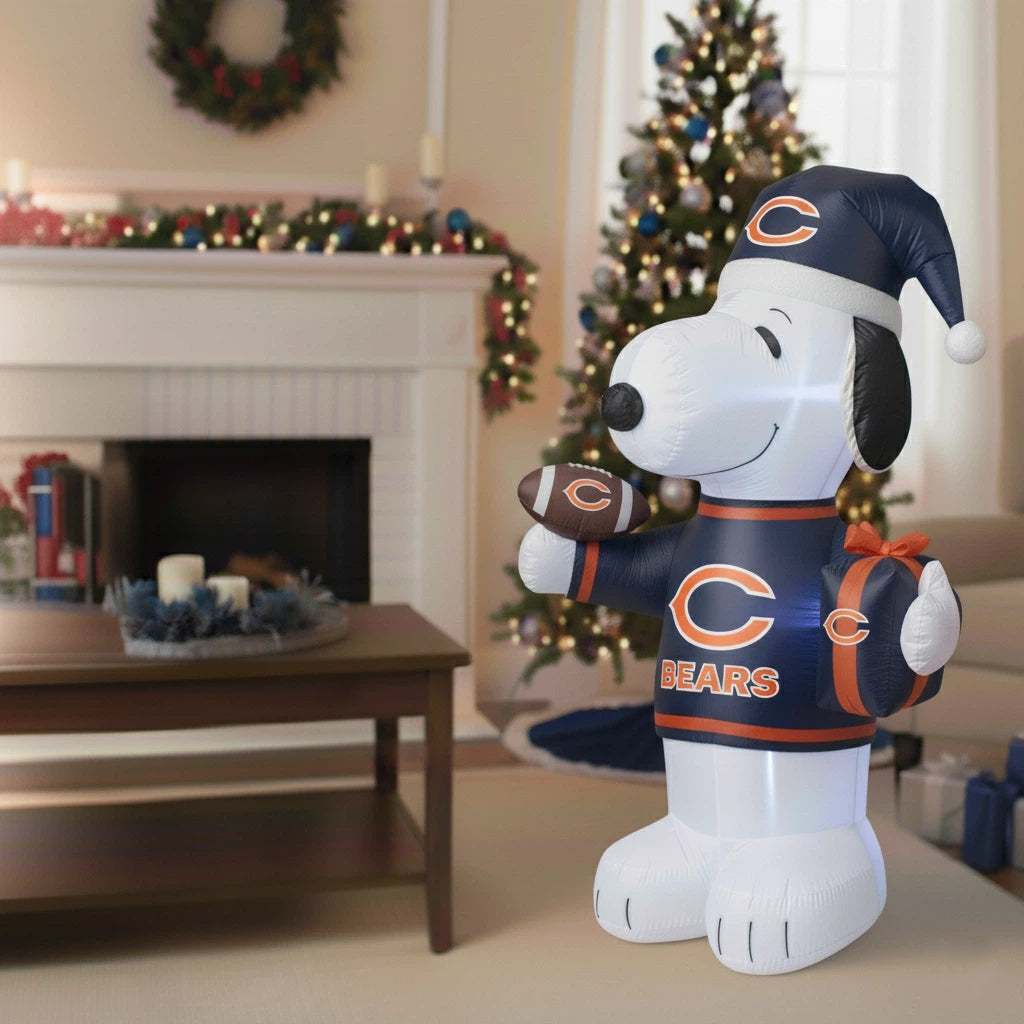 🎄 Inflatable Football Team Christmas Snoopy