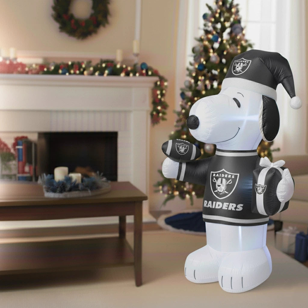 🎄 Inflatable Football Team Christmas Snoopy