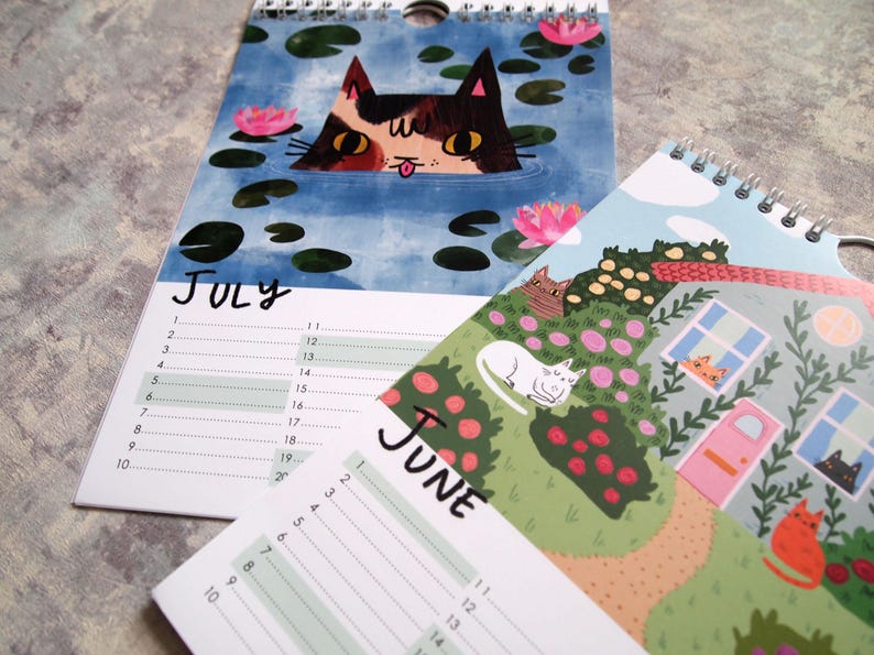 I Like Cats 2025 Wall Calendar