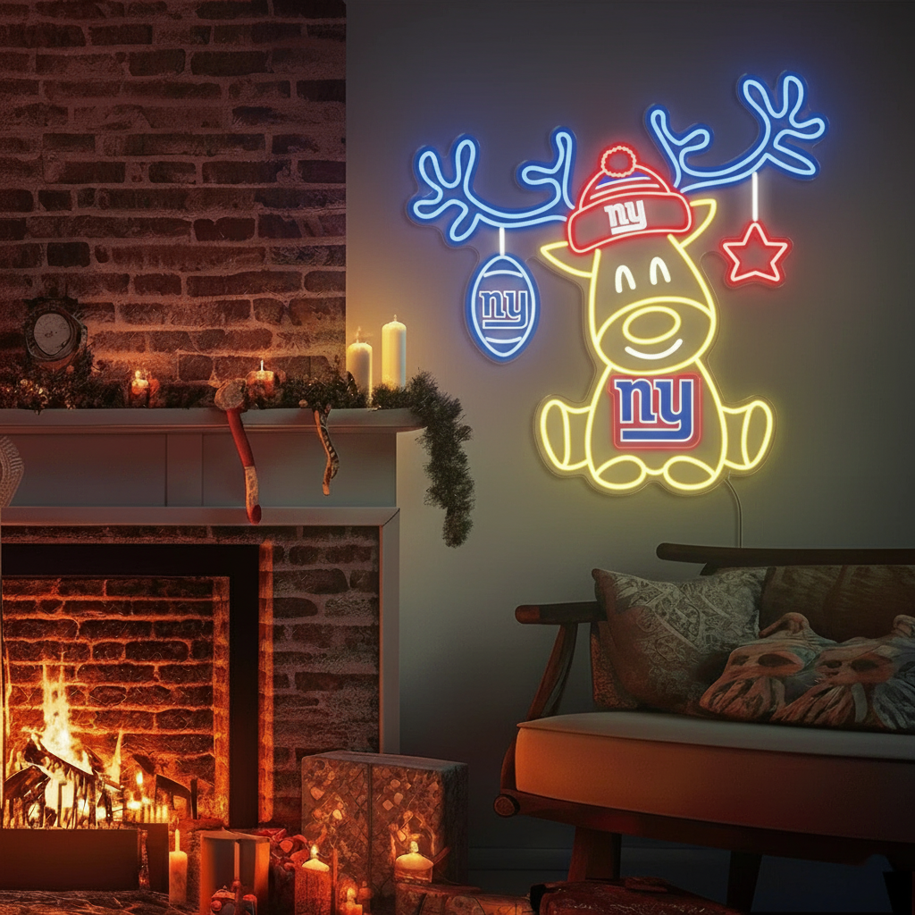 Christmas football team reindeer LED lights