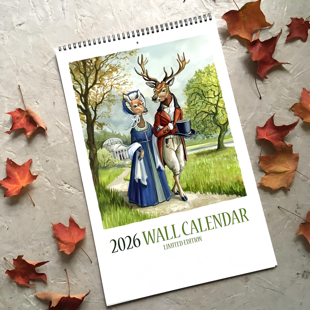 Hector Fox & Friends 2026 Wall Calendar
