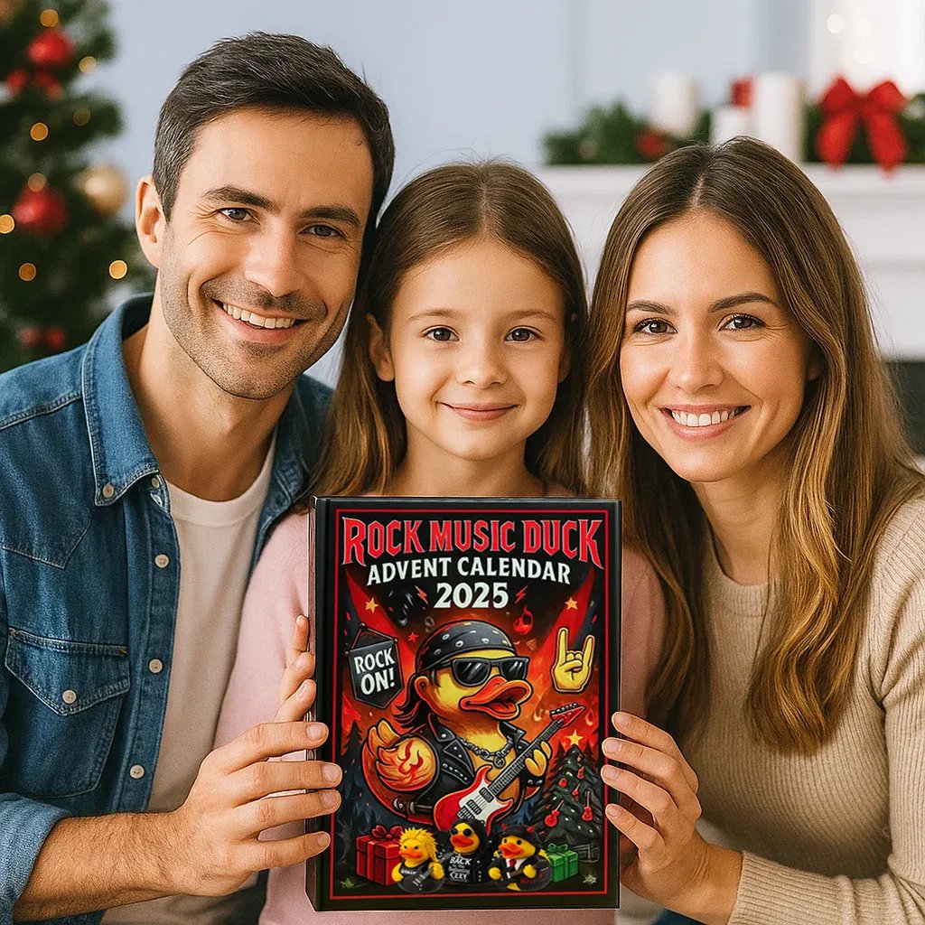 Rock Music Duck Advent Calendar 2025