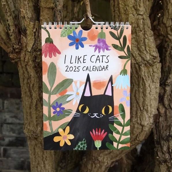 I Like Cats 2025 Wall Calendar