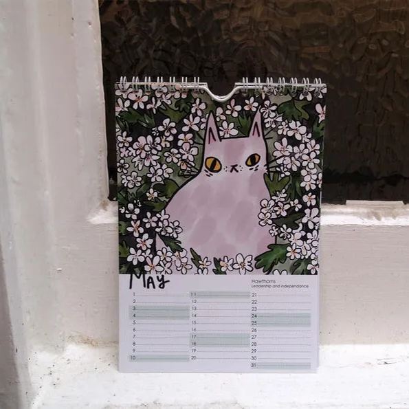 I Like Cats 2025 Wall Calendar