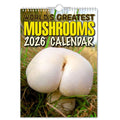 World's Greatest Mushrooms - 2026 Wall Calendar