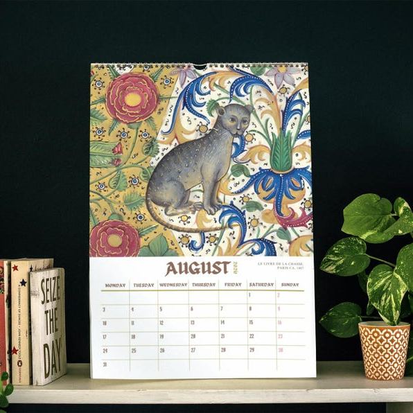 Ugly Medieval Cats 2026 Wall Calendar