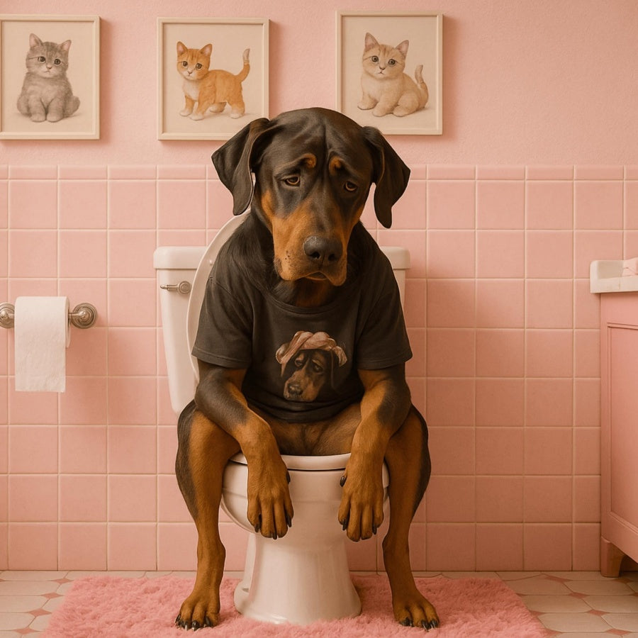 🐶Restroom Rascals: Dog Edition 2026 Wall Calendar